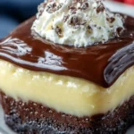 Rich Chocolate Custard Dessert First Image