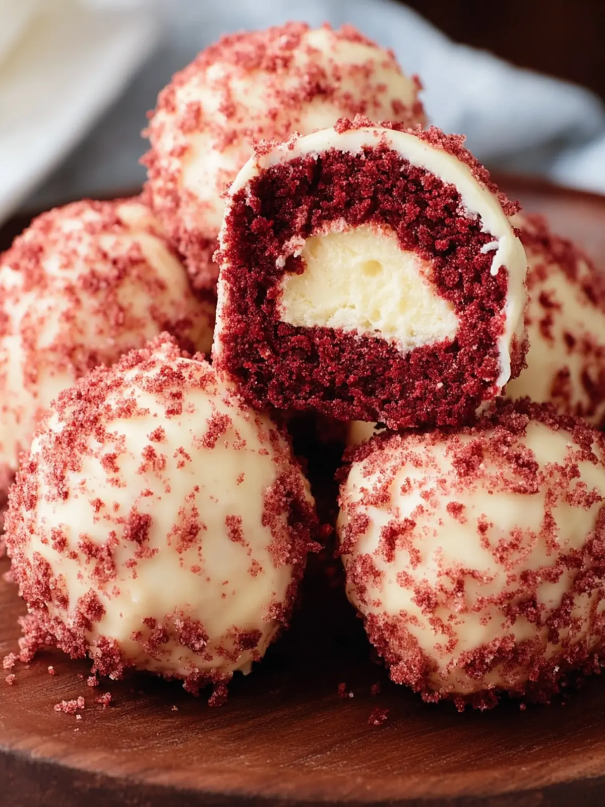 Red Velvet Cake Bites First Image