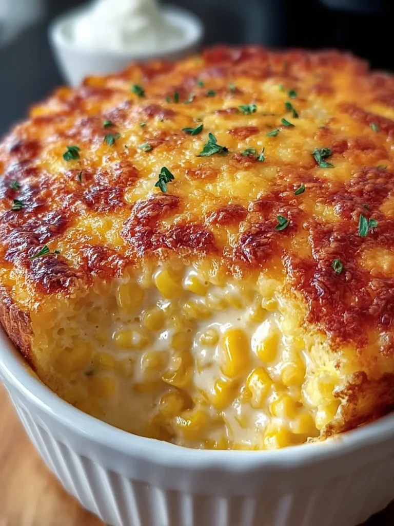 Creamy Baked Corn Casserole First Image
