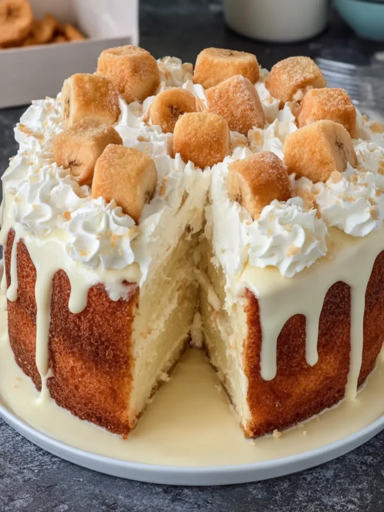 Vanilla Wafer Banana Cake First Image