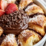 Decadent Chocolate Croissant Bake First Image