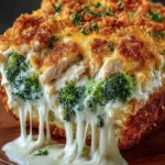 Cheesy Broccoli Chicken Casserole First Image
