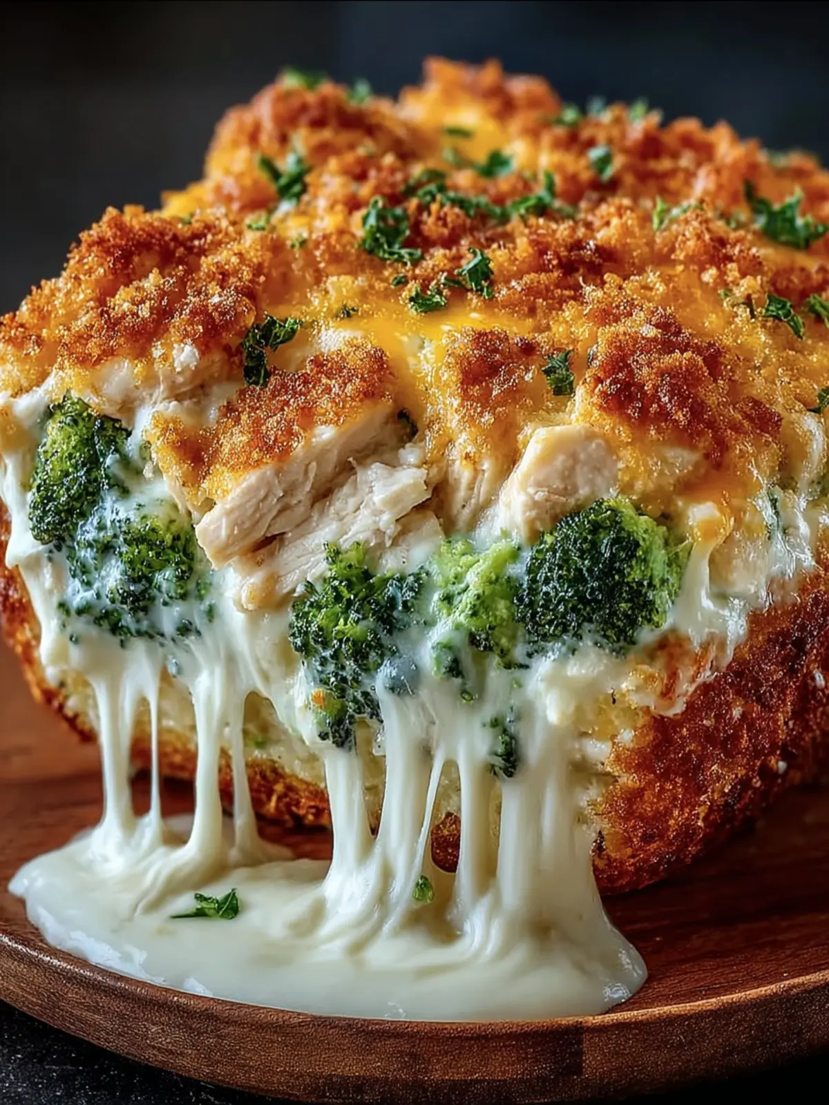 Cheesy Broccoli Chicken Casserole First Image
