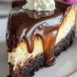 Rich Chocolate Ganache Cheesecake First Image