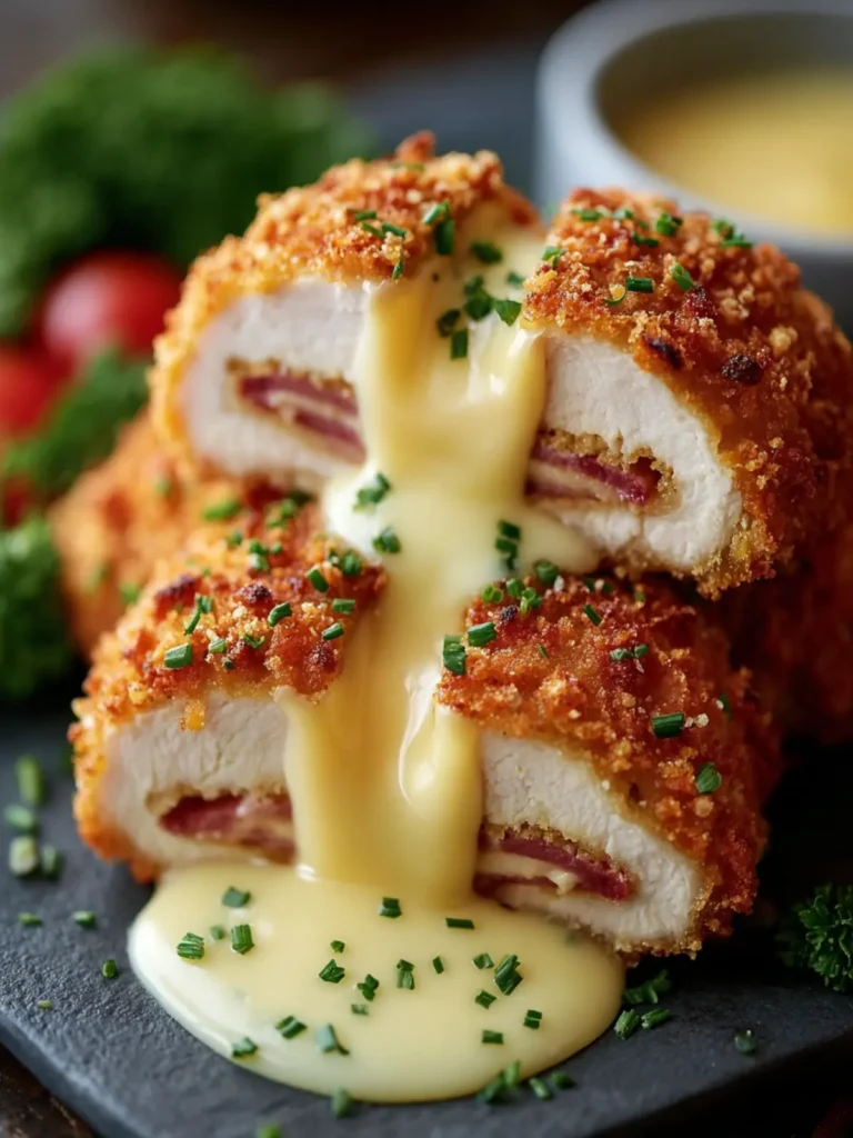 Crispy Chicken Cordon Bleu Delight First Image