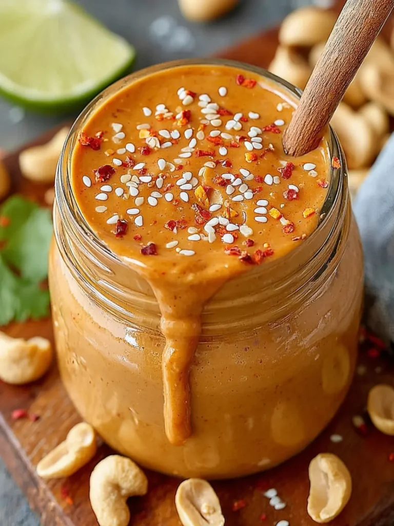 Homemade Peanut Sauce First Image
