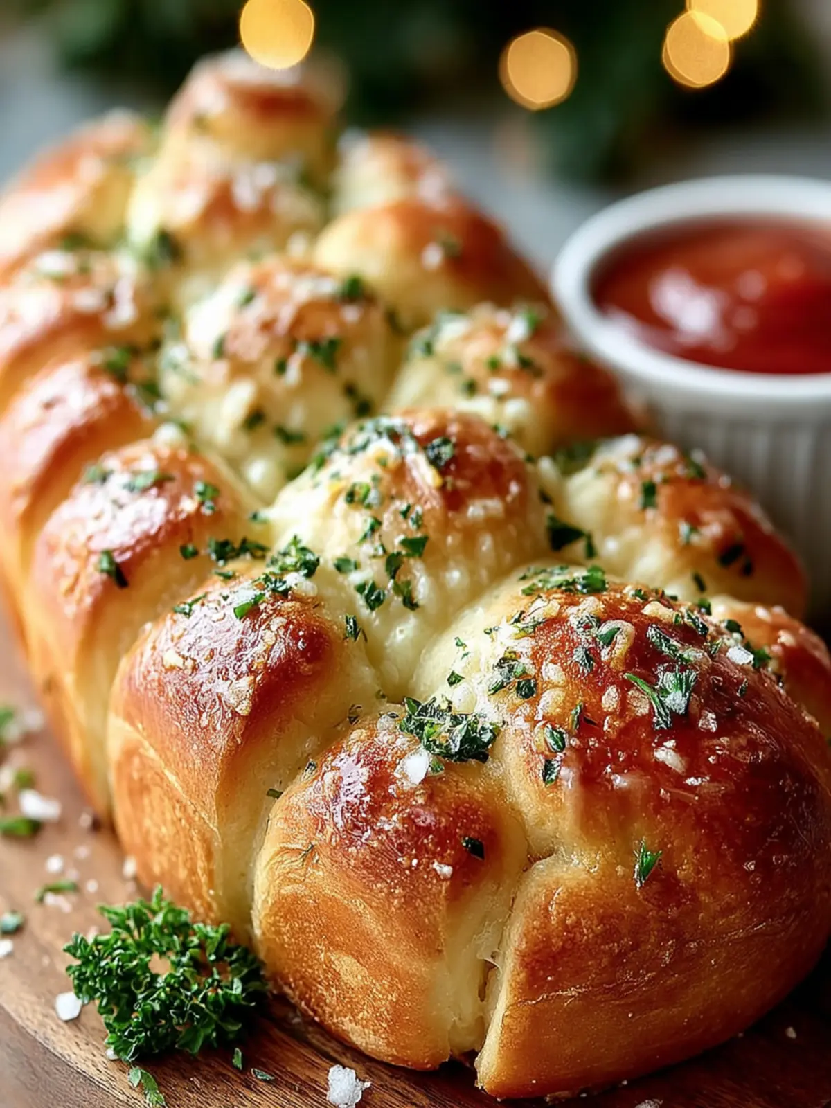Herb-Seasoned Pull Apart Bread First Image