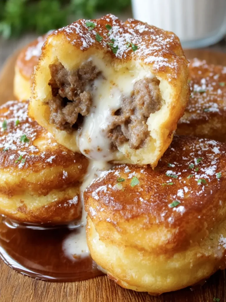 Classic Sausage Pancake Bites First Image