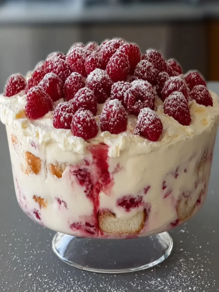 Creamy Raspberry Tiramisu Delight First Image
