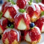 Strawberry Cheesecake Bites Delight First Image