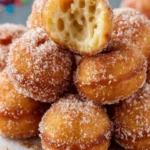 Sugary Cinnamon Mini Donuts First Image