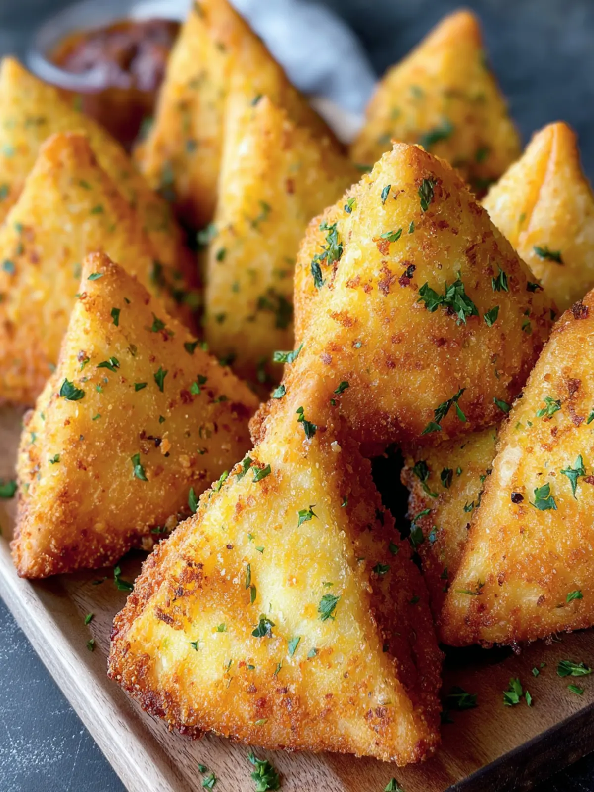 Crispy Indian Samosa Appetizers First Image