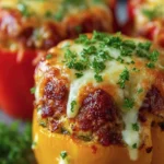Cheesy Stuffed Bell Peppers Delight First Image