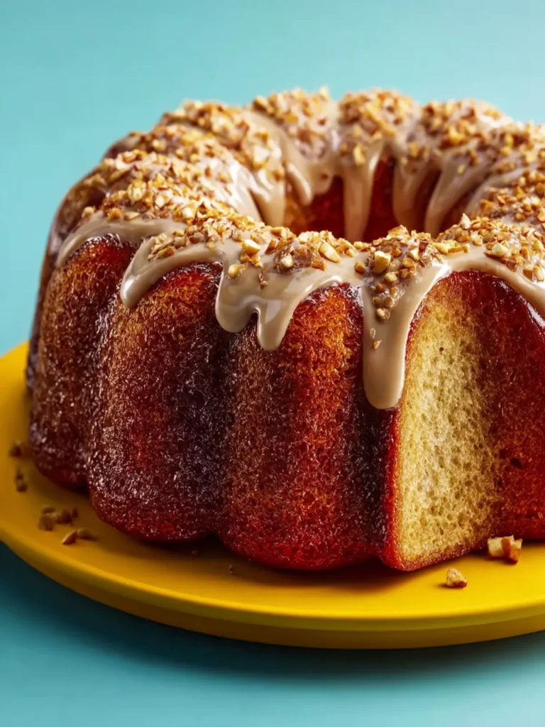 Banana Bundt Cake First Image