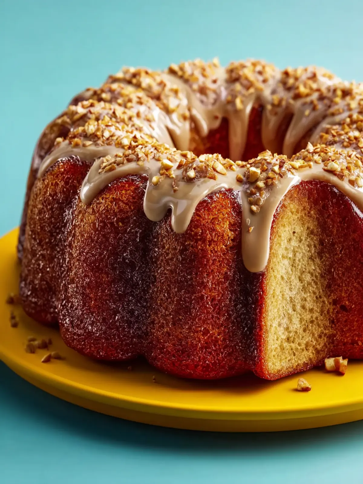 Banana Bundt Cake First Image