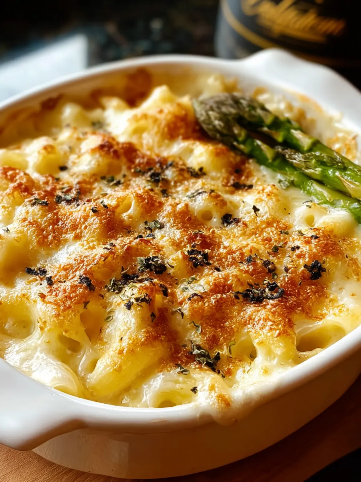 Indulge in Truffled Mac and Brie Casserole Delight First Image