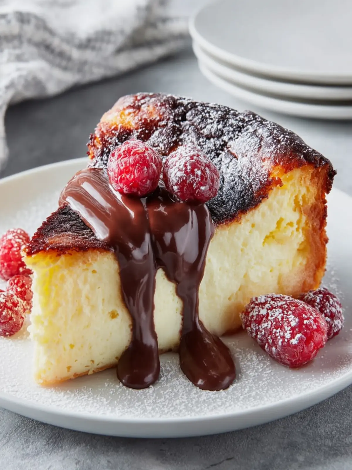 Indulgent Burnt Basque Cheesecake: The Perfectly Imperfect Dessert You’ll Crave Again and Again First Image