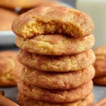 Brown Butter Snickerdoodle Cookies First Image