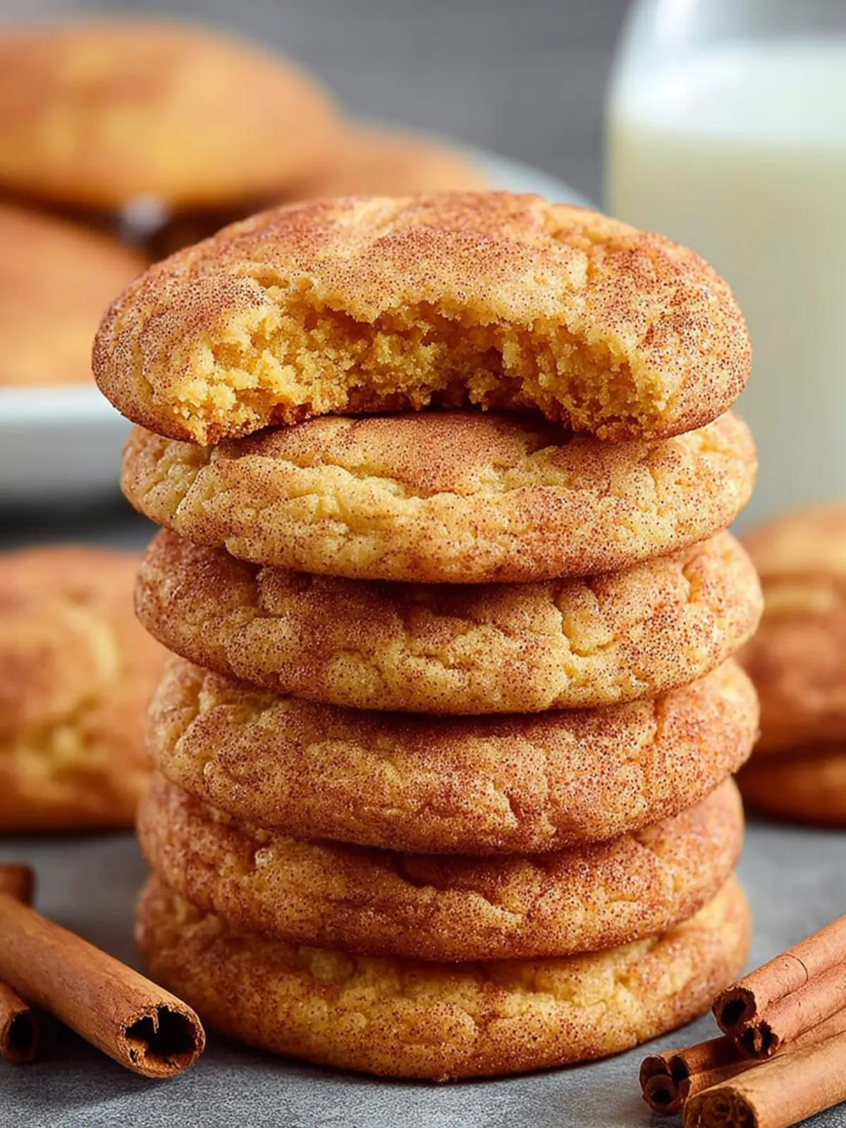 Brown Butter Snickerdoodle Cookies First Image