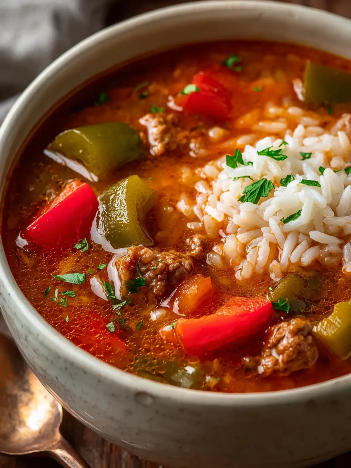 Delicious Crock Pot Stuffed Pepper Soup Recipe to Savor First Image