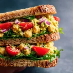 Chickpea Salad Sandwich Recipe First Image