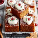 Gingerbread Cookie Bars First Image