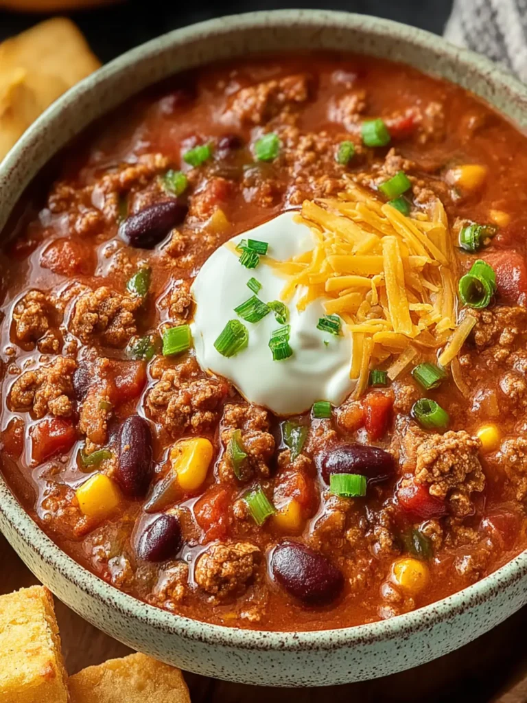 Easy 30-Minute Turkey Chili: Comforting & Delicious Recipe First Image