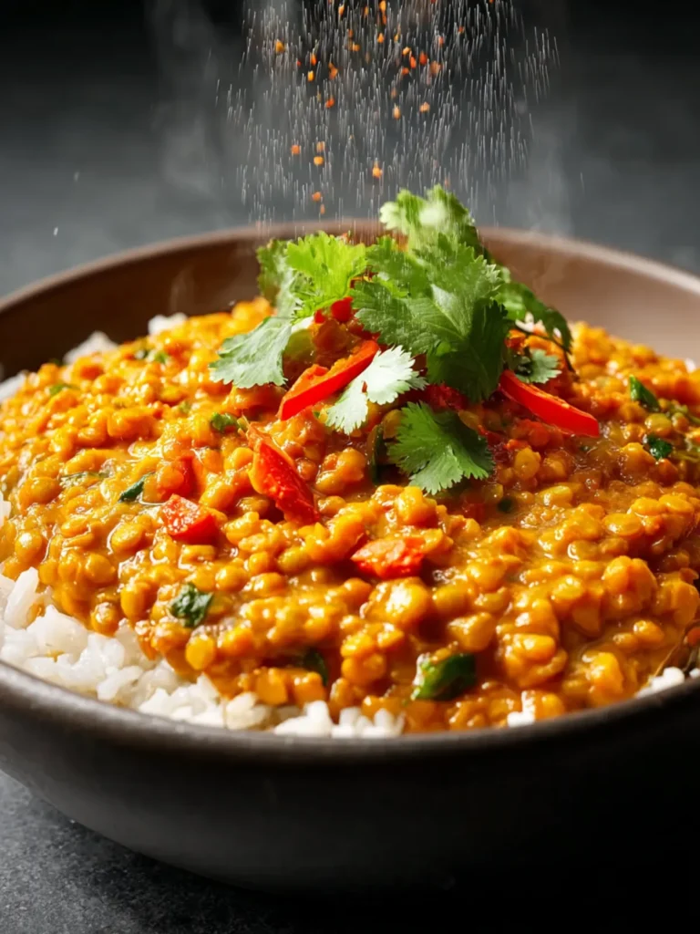 Red Lentil Curry Recipe First Image