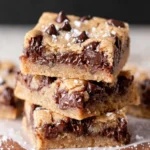 Chocolate Chip Cookie Bars First Image