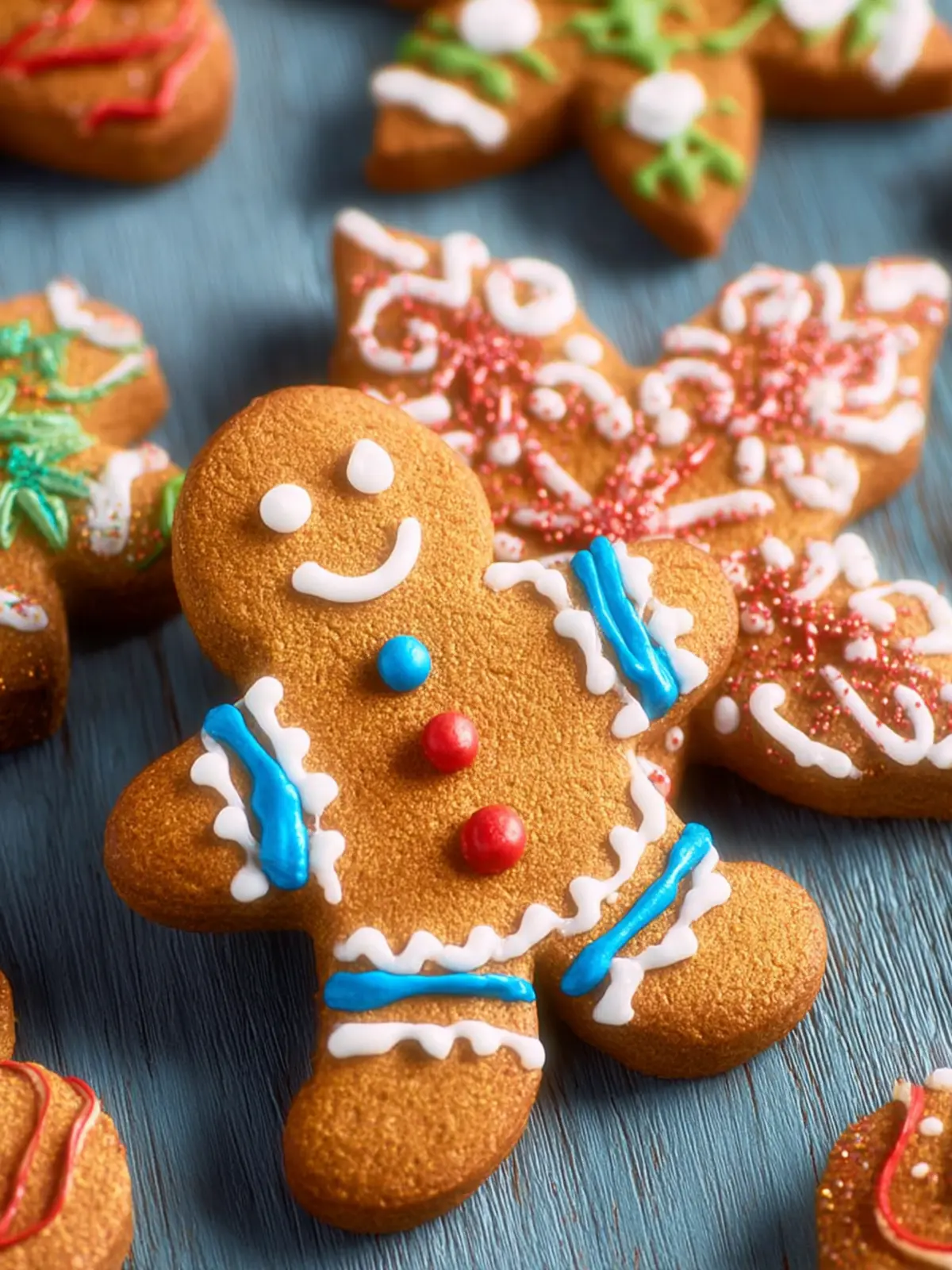 Easy Gingerbread Cookies {With Cake Mix} First Image