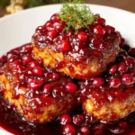 Irresistible Cranberry Glazed Tempeh Cutlets Recipe First Image