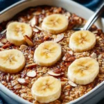 Irresistible Banana Baked Oatmeal Recipe for Cozy Mornings First Image