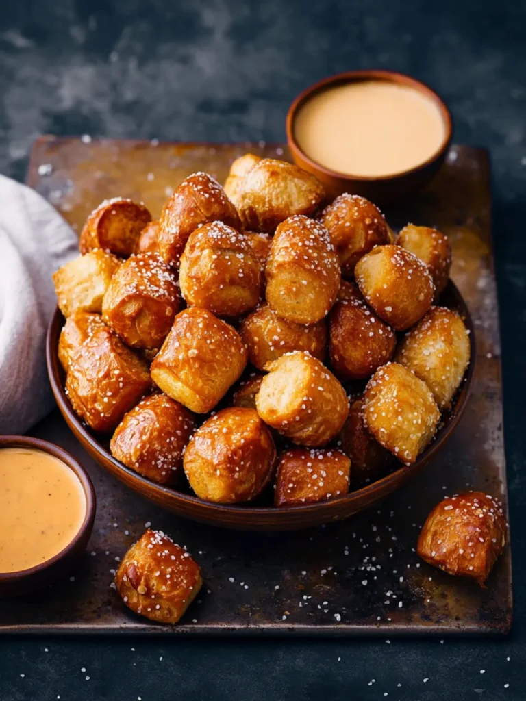 Pretzel Bites Recipe First Image