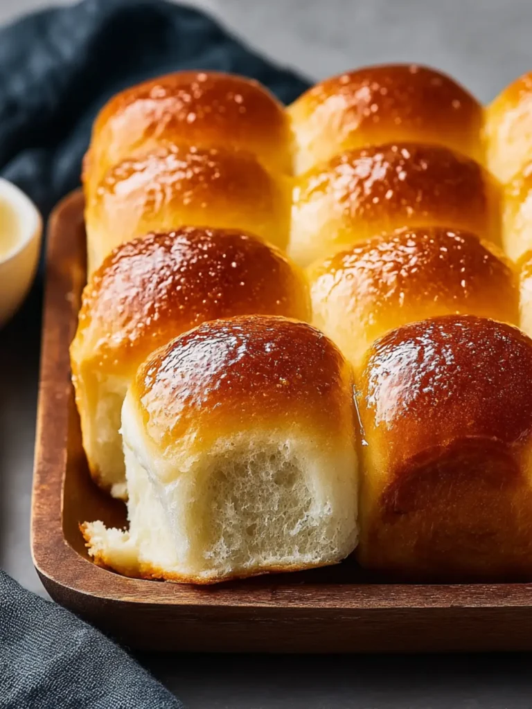 Homemade Soft Dinner Rolls First Image