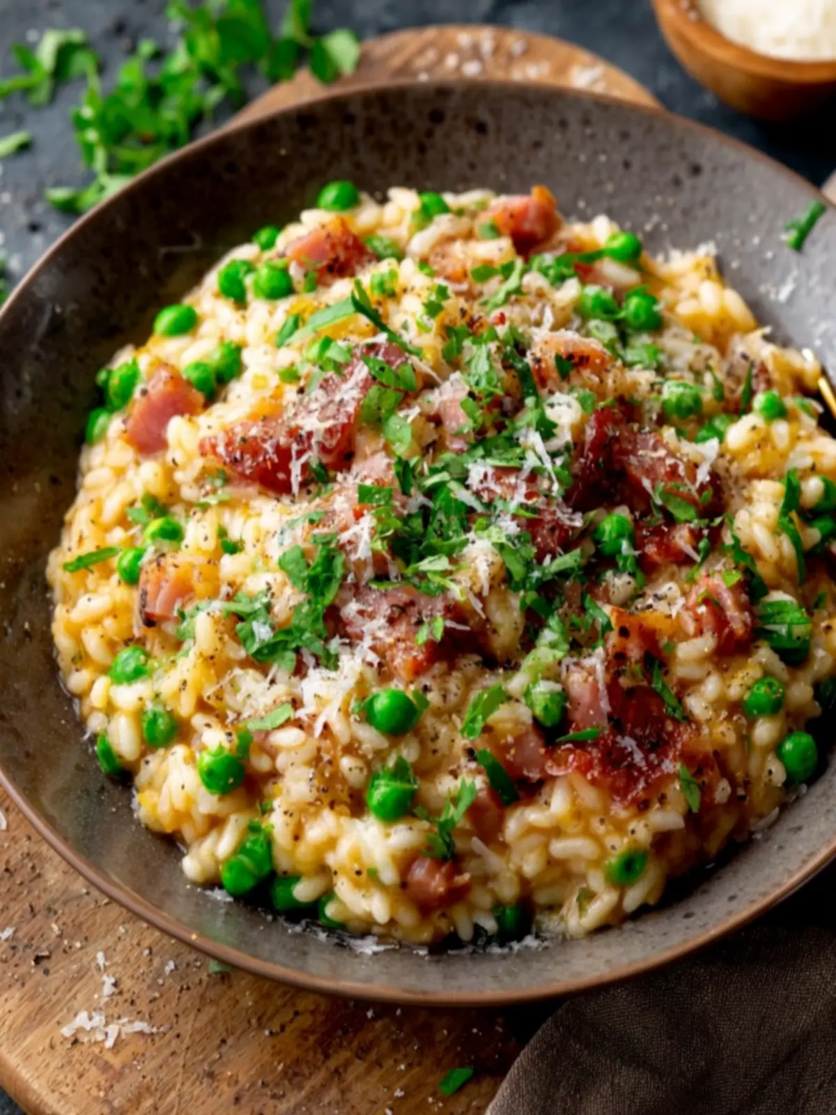 Ham and Pea Risotto First Image