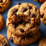 Peanut Butter Chocolate Chip Cookies Recipe First Image