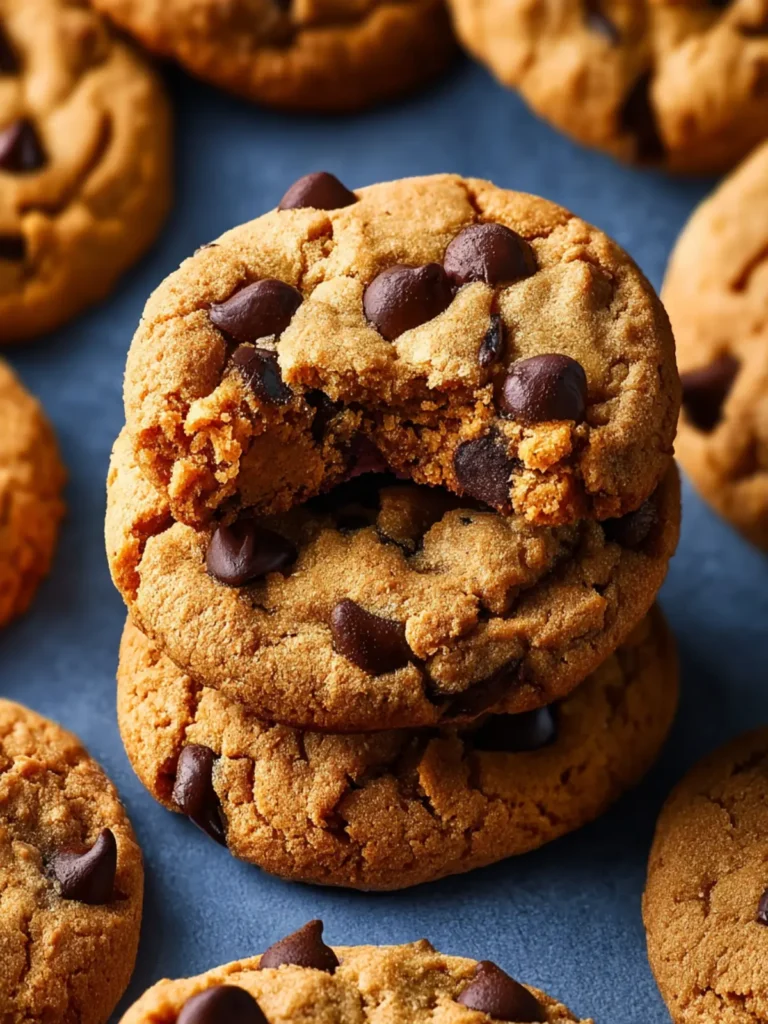 Peanut Butter Chocolate Chip Cookies Recipe First Image