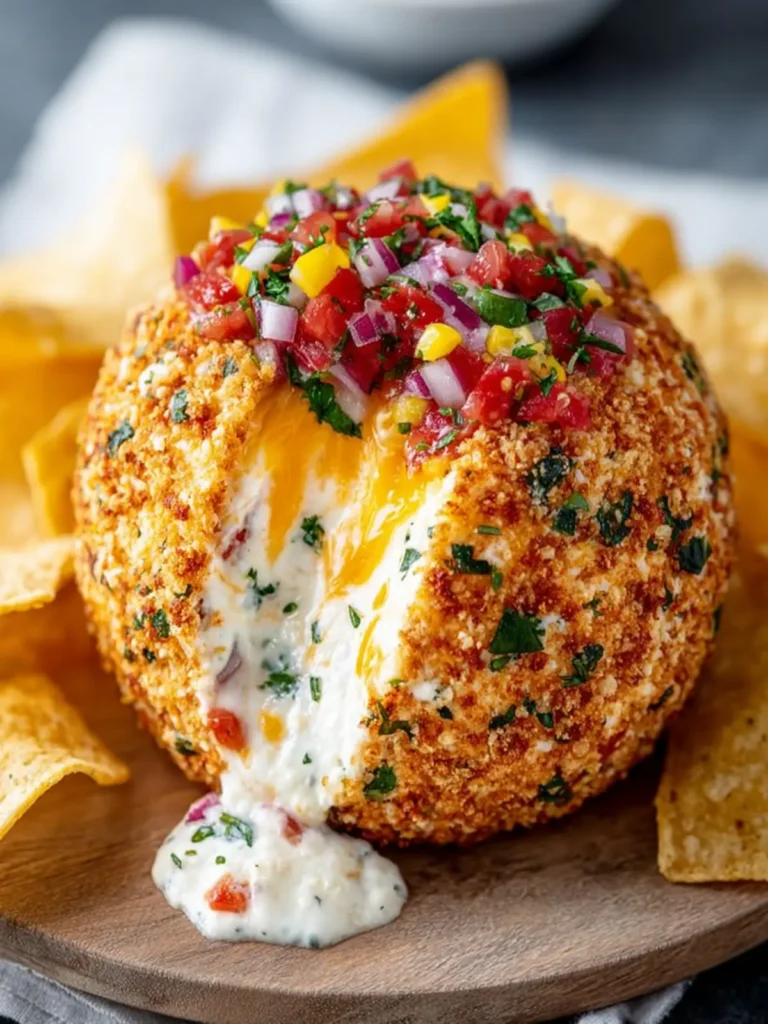Taco Cheese Ball: The Ultimate Crowd-Pleasing Party Appetizer First Image