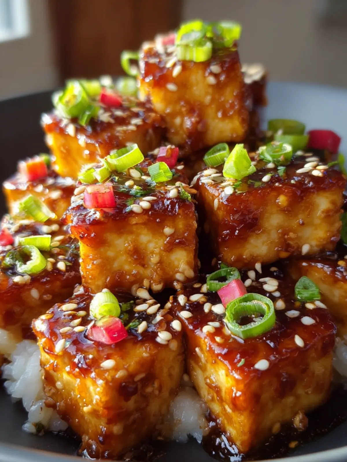 sticky teriyaki tofu: 5 steps to pure deliciousness First Image