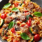30-Minute Sausage & Vegetable Pasta: The Ultimate Weeknight Comfort Meal First Image