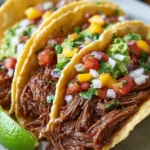 Mouthwatering Slow Cooker Beef Tacos Recipe for All First Image