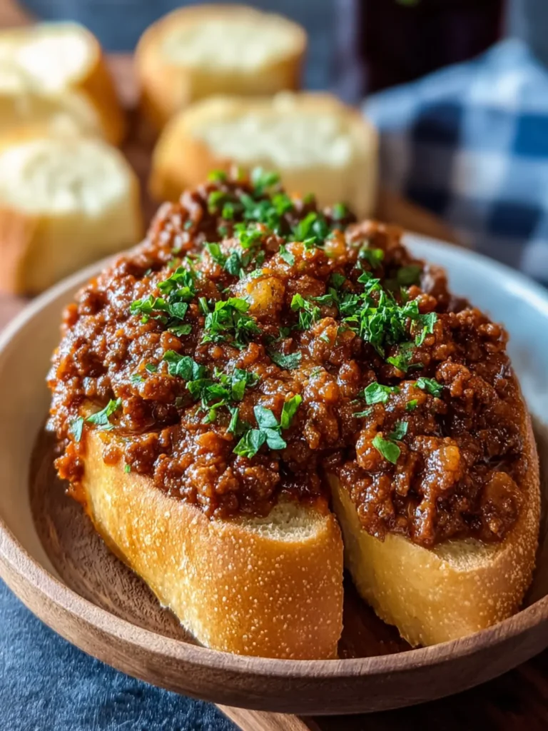 Irresistible Pioneer Woman Garlic Bread Sloppy Joes Recipe First Image
