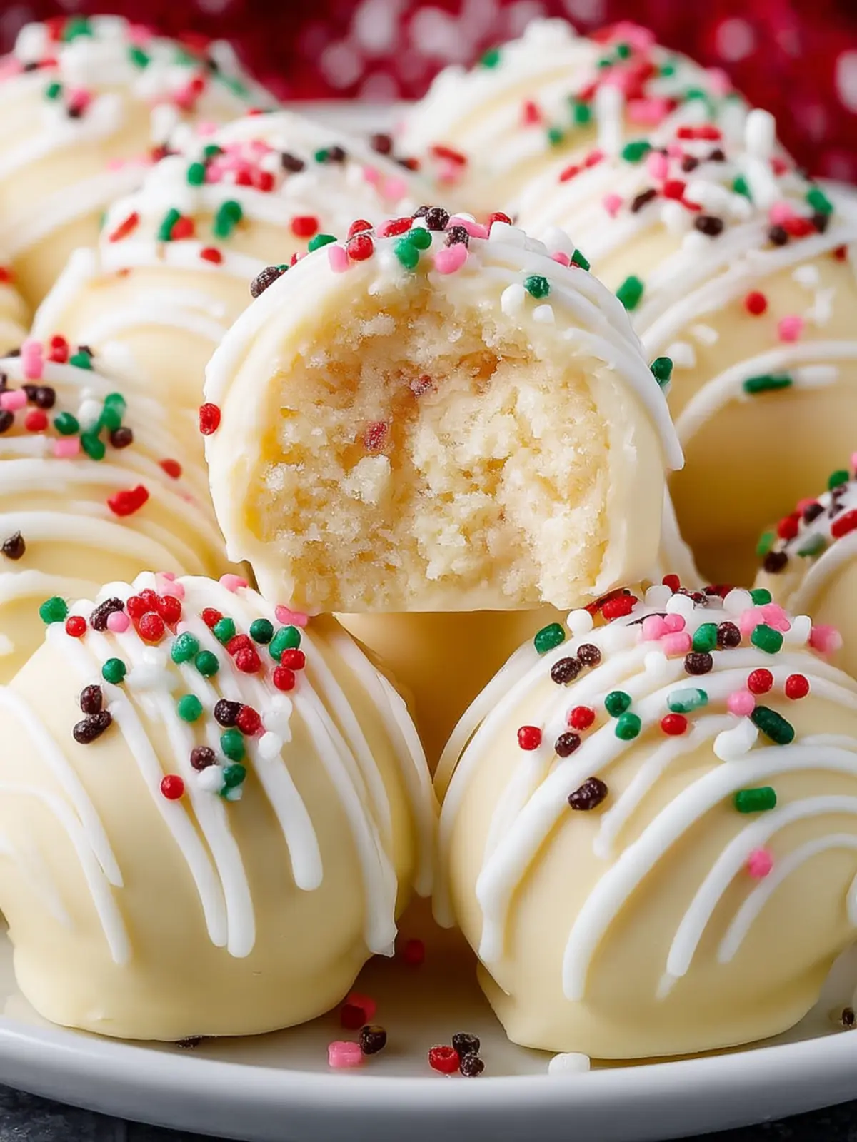 Sugar Cookie Truffles First Image