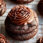 Chocolate Frosted Cookies First Image