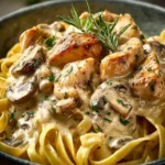 Creamy Chicken Stroganoff First Image