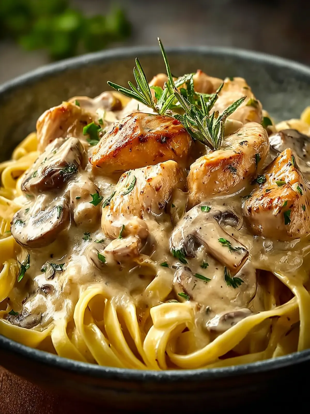 Creamy Chicken Stroganoff First Image