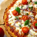 Low Carb Cottage Cheese Pizza Crust – Gluten Free First Image
