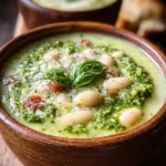 Nourishing White Bean Pesto Soup for a Cozy Night In First Image