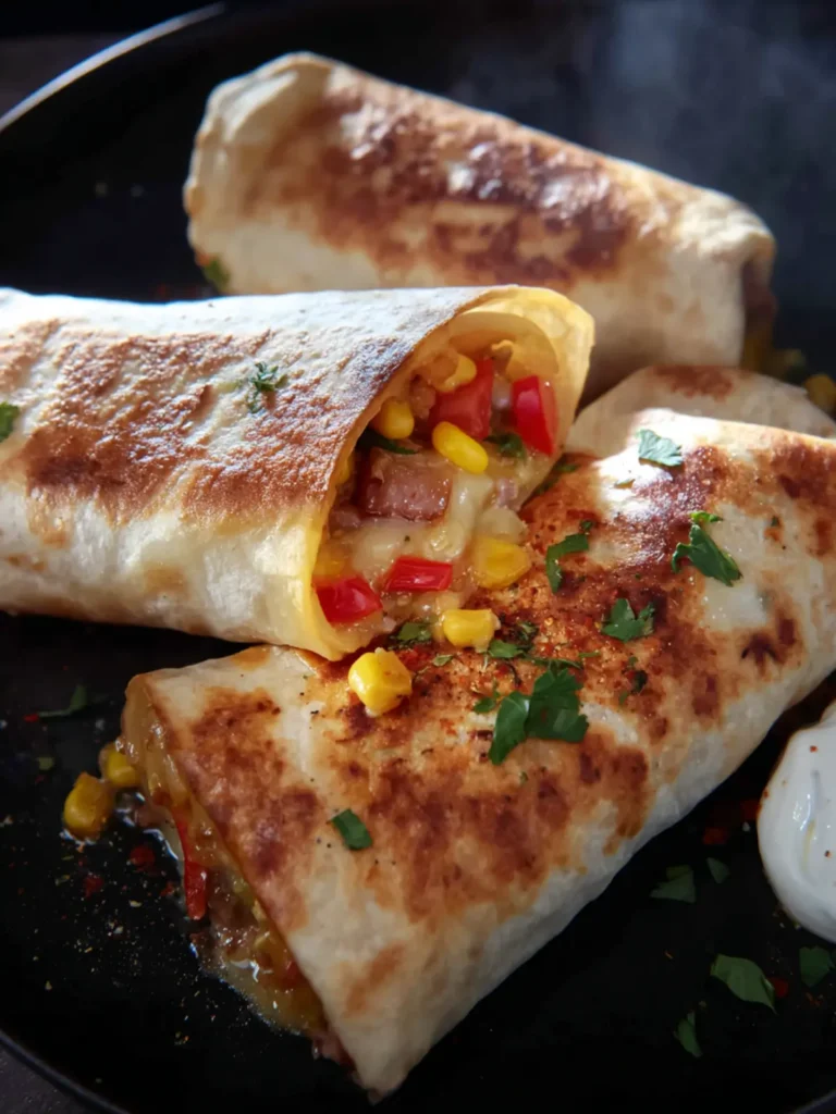 Air Fryer Frozen Burritos First Image