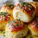 Soft Garlic Bread Rolls with Fresh Parsley – Pillowy, Buttery, and Irresistible First Image